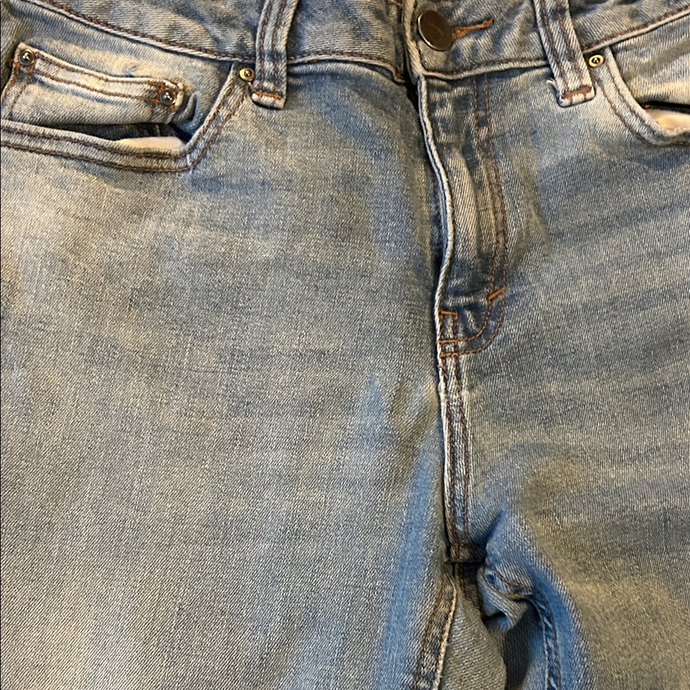 Light Blue Daily Ritual Women's Jeans - Picture 4 of 11